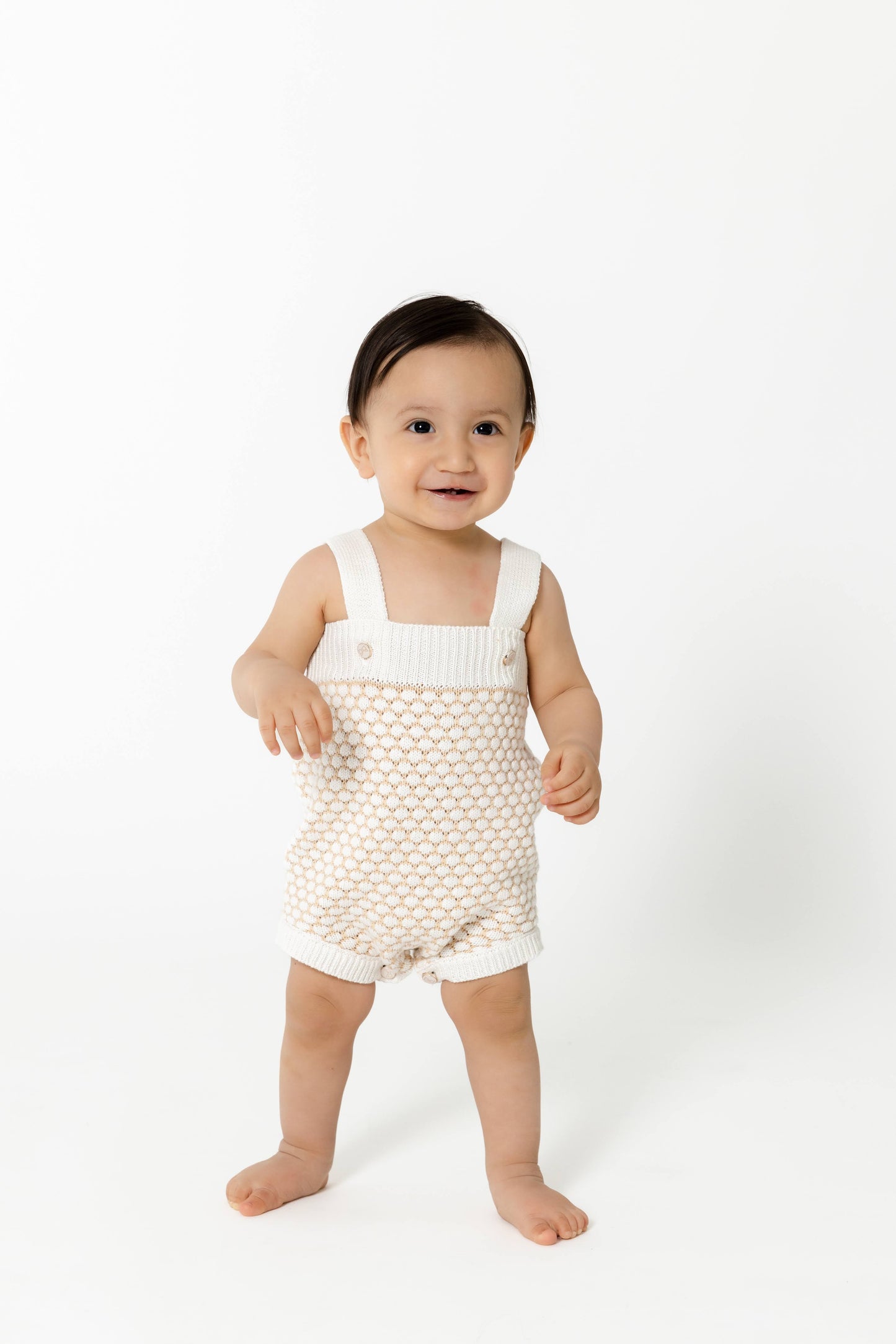 2 Piece Knit Romper Set